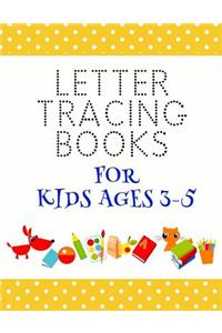 Letter Tracing Books For Kids Ages 3-5