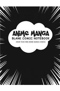 Anime Manga Blank Comic Notebook