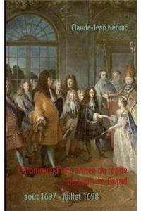 Chronique d'une année du règne de Louis-le-Grand