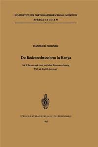 Die Bodenrechtsreform in Kenya