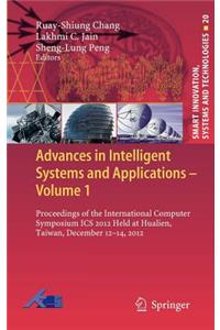 Advances in Intelligent Systems and Applications - Volume 1