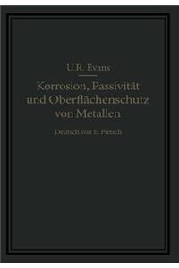 Korrosion, Passivität und Oberflächenschutz von Metallen