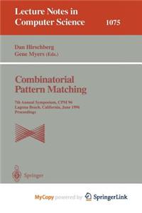 Combinatorial Pattern Matching