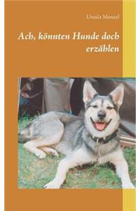 Ach, könnten Hunde doch erzählen