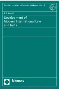 Development of Modern International Law and India