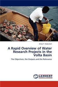 Rapid Overview of Water Research Projects in the Volta Basin