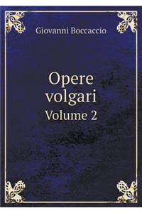 Opere volgari Volume 2