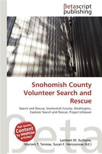 Snohomish County Volunteer Search and Rescue