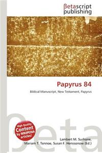 Papyrus 84