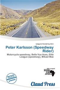 Peter Karlsson (Speedway Rider)