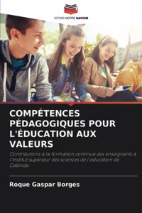 Compétences Pédagogiques Pour l'Éducation Aux Valeurs