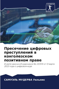 Пресечение цифровых преступлений в конг