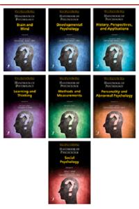 Handbook Of Psychology, 7 Volume Set