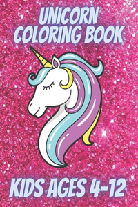 50 Unicorn Coloring Book for Kids Ages 4-12