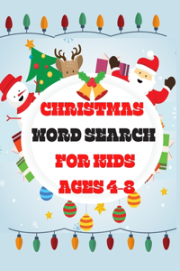 Christmas Word Search For Kids Ages 4-8