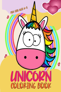 Unicorn Coloring Book for Kids 4-8
