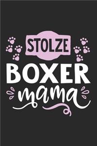 Stolze Boxer Mama