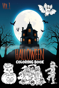 Halloween Coloring Book VOL 1