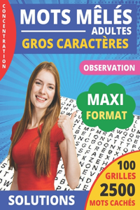 Mots Mêlés adultes