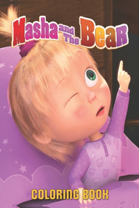 masha and the bear Coloring Book