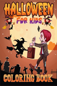 Halloween Coloring Book for Kids
