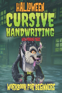 Halloween Cursive Handwriting With Coloring Pages