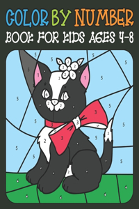 Color By Number book For Kids Ages 4-8