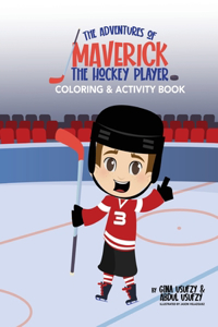 Hockey Coloring and Activity Book