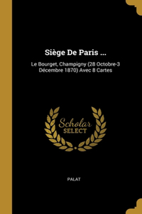 Siège De Paris ...