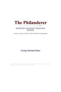 The Philanderer (Webster's Japanese Thesaurus Edition)