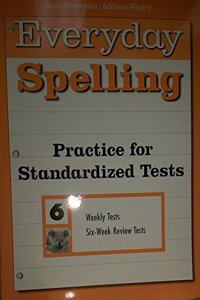 Spelling Practice for Standardized Test Gr.6