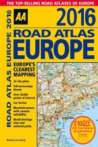 AA Road Atlas Europe