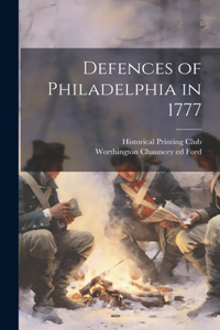 Defences of Philadelphia in 1777