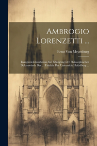 Ambrogio Lorenzetti ...