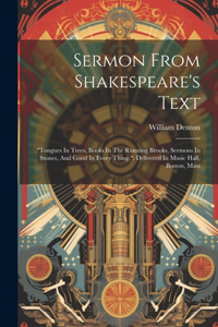 Sermon From Shakespeare's Text