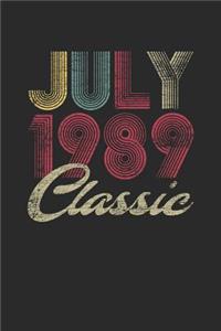 Classic July 1989