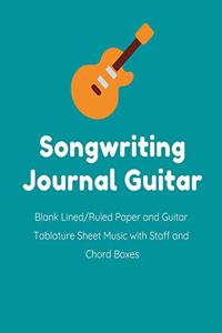 Songwriting Journal Guitar