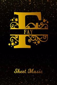 Fay Sheet Music