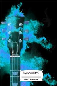 Songwriting Lyrics Notebook