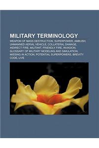 Military Terminology