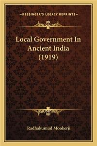 Local Government in Ancient India (1919)