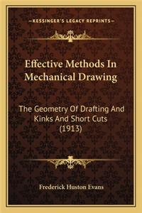 Effective Methods In Mechanical Drawing