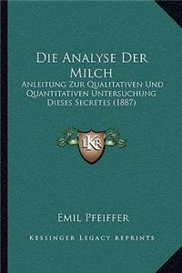 Die Analyse Der Milch