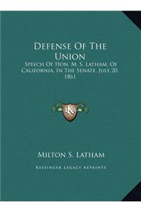 Defense Of The Union