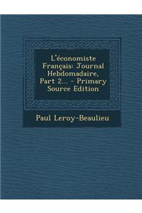 L'Economiste Francais