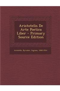 Aristotelis de Arte Poetica Liber