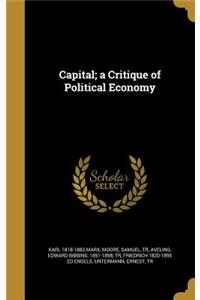 Capital; a Critique of Political Economy