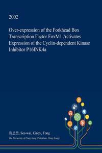 Over-Expression of the Forkhead Box Transcription Factor Foxm1 Activates Expression of the Cyclin-Dependent Kinase Inhibitor P16ink4a