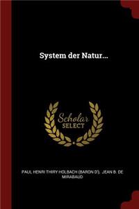 System der Natur...
