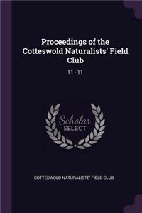 Proceedings of the Cotteswold Naturalists' Field Club: 11 - 11